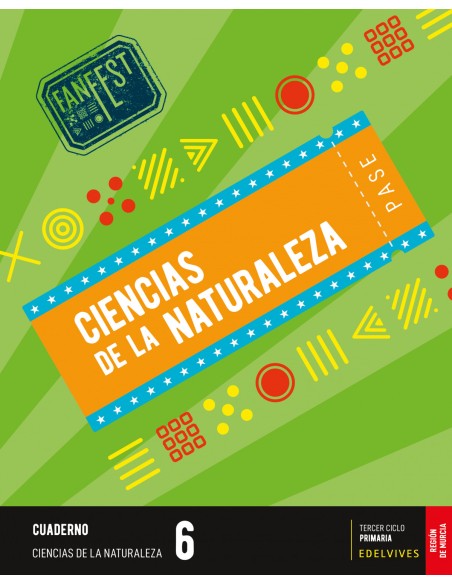 CUADERNO CIENCIAS NATURALEZA 6ºPRIMARIA FANFEST 2023